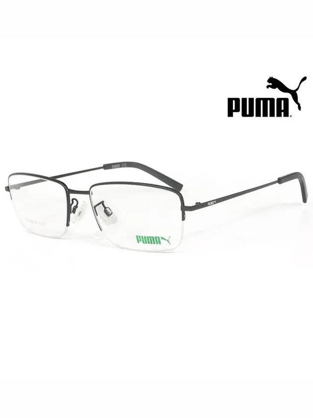 Glasses Frame PE0061O 001 Half Rimless Men Women Glasses - PUMA - BALAAN 2