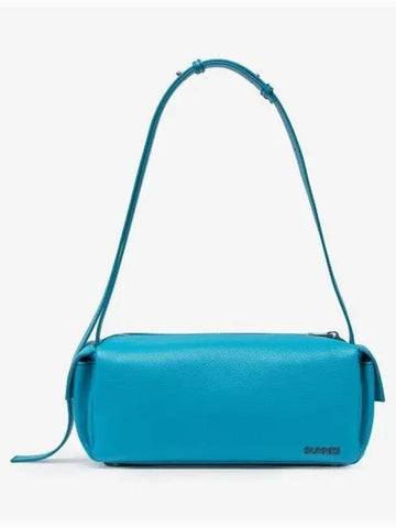 Bauletto Pele Granata Cross Bag Blue FW21BAGBAUGR02 - SUNNEI - BALAAN 1