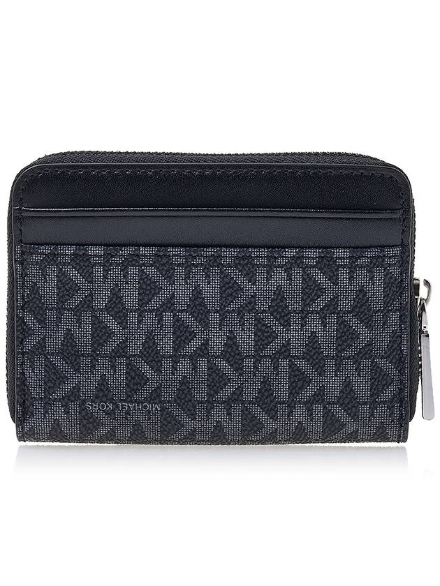 Jet Set Small Logo Card Wallet Black - MICHAEL KORS - BALAAN 4