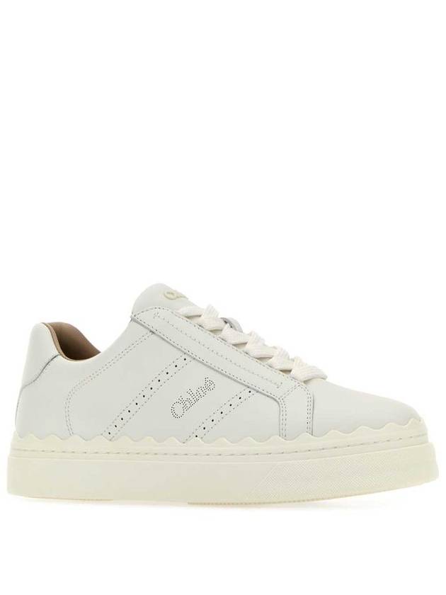 Lauren Low Top Sneakers White - CHLOE - BALAAN 3