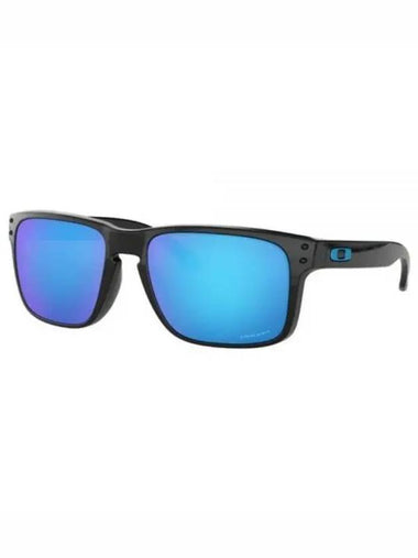 Holbrook Polished Black W Prism Sapphire OO9102 F5OO9102 F555 - OAKLEY - BALAAN 1