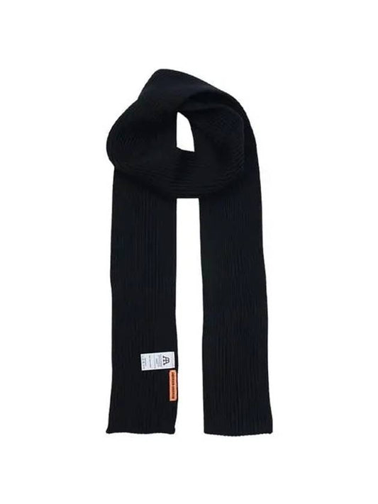 Unisex muffler black SCARF BK - ANDERSEN-ANDERSEN - BALAAN 1