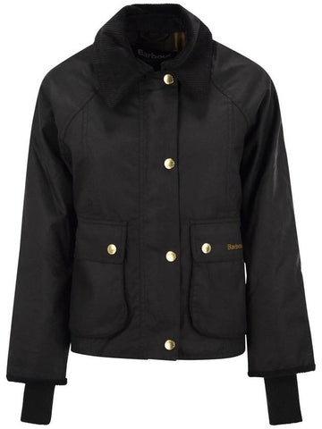 Beadnell waxed jacket with crop cut - BARBOUR - BALAAN 1