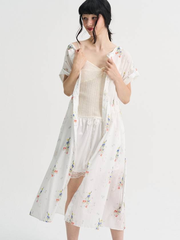 Mediterranean Robe Dress White - SORRY TOO MUCH LOVE - BALAAN 3