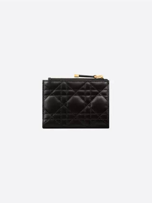 Jolie Dahlia Half Wallet Black - DIOR - BALAAN 6