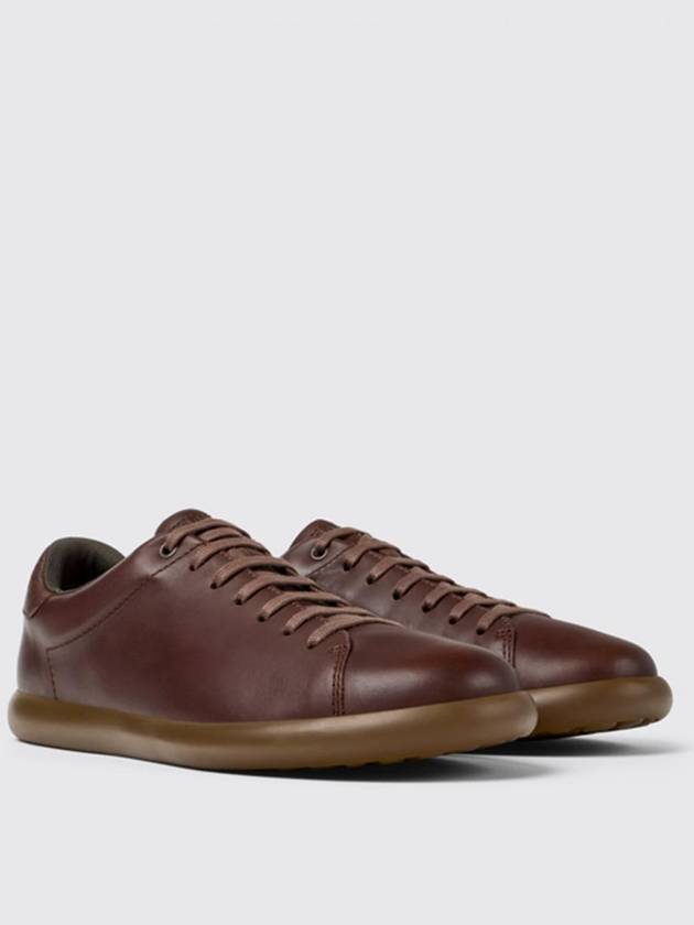 Pelotas Soller Leather Low Top Sneakers Brown - CAMPER - BALAAN 3