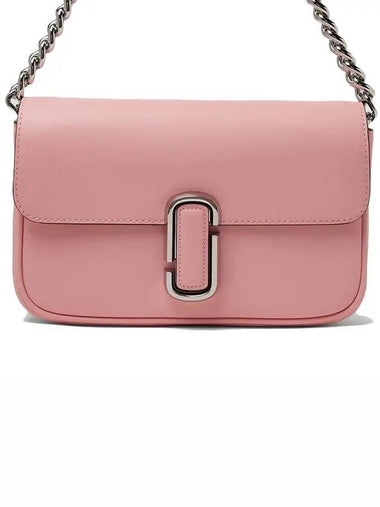 Marc Jacobs J MARC logo fold pink leather chain shoulder bag - MARC JACOBS - BALAAN 1