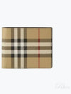 Vintage Check Slim Half Wallet Beige - BURBERRY - BALAAN 2