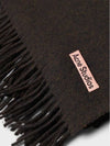 Canada New Oversized Fringe Muffler Chocolate Brown - ACNE STUDIOS - BALAAN 3