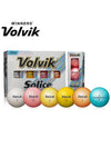 Golf ball Solice metal coating pearl high repulsion 3 piece 3 balls - VOLVIK - BALAAN 1