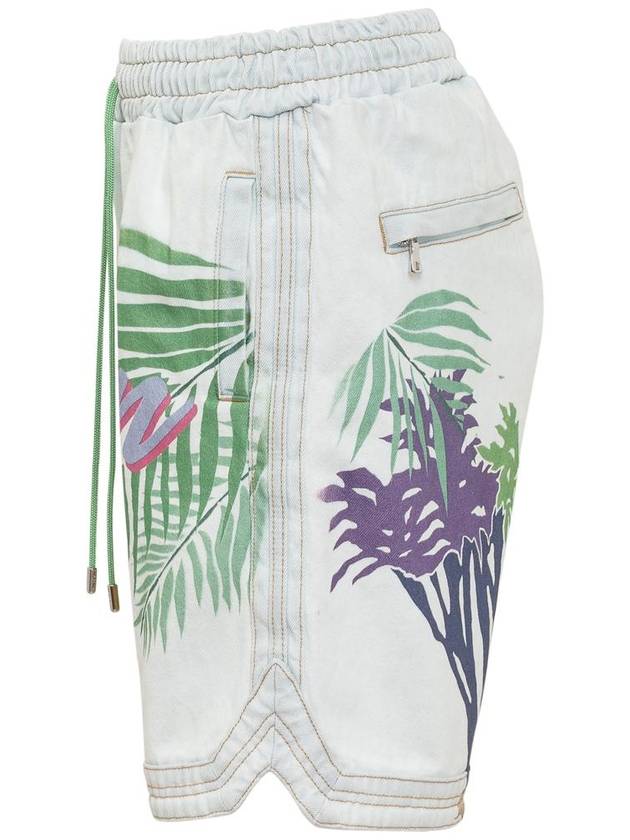 Just Don Bermuda Shorts With Print - JUST DON - BALAAN 3