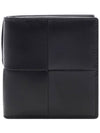 Slim Folder Half Wallet Black - BOTTEGA VENETA - BALAAN 3