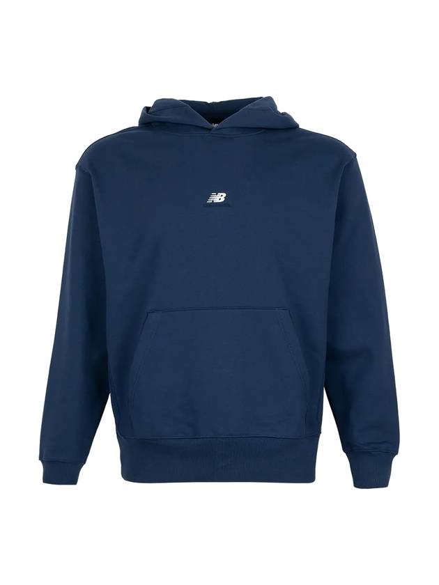 Athletic Remastered Graphic French Terry Hoodie Navy - NEW BALANCE - BALAAN 3