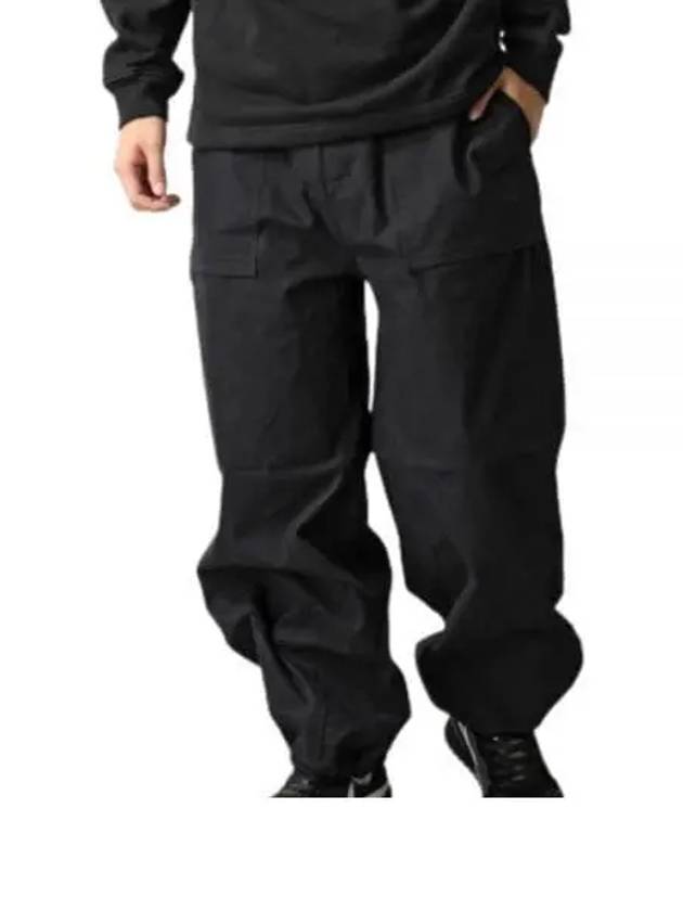 Pantalone Lungo Cargo Wide Pants Black - TEN C - BALAAN 2