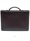 Genuine Ferragamo calfskin brown briefcase - SALVATORE FERRAGAMO - BALAAN 3