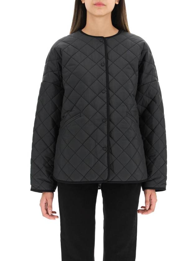 Quilted Jacket Black - TOTEME - BALAAN 3