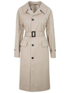 Belted Trench Coat Beige - MAISON MARGIELA - BALAAN 1