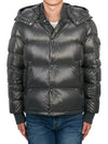 Maljaset short down padding dark gray - MONCLER - BALAAN 3