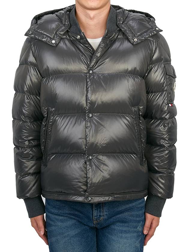 Maljaset short down padding dark gray - MONCLER - BALAAN 3