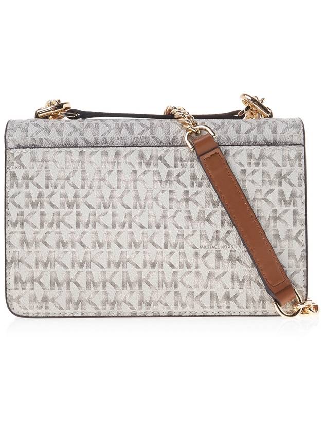 Heather Extra Small Logo Cross Bag White - MICHAEL KORS - BALAAN 4