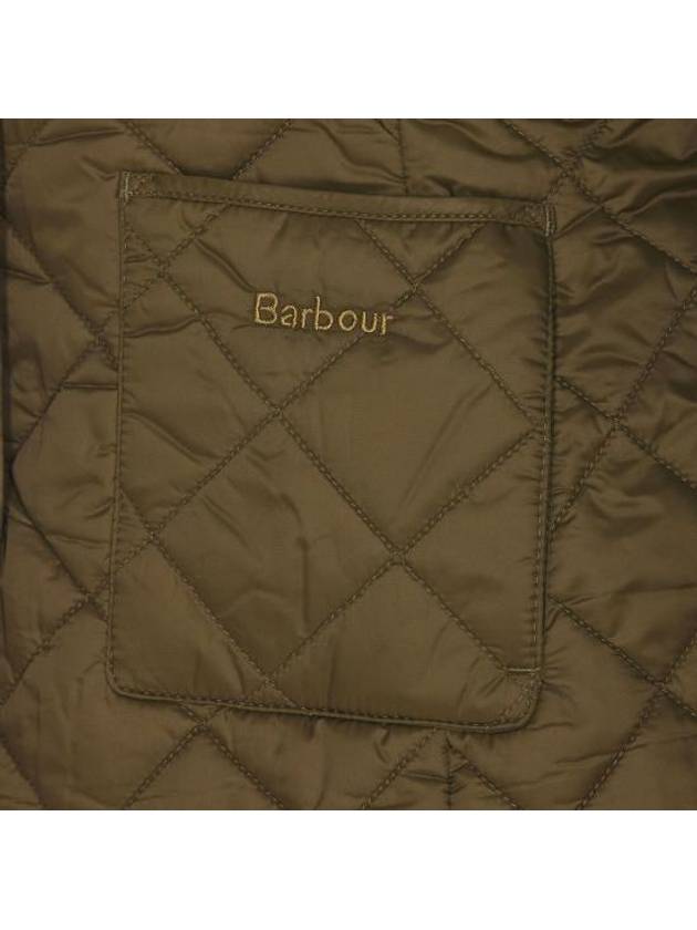 Deveron Quilting Jacket Pale Pink Olive - BARBOUR - BALAAN 4