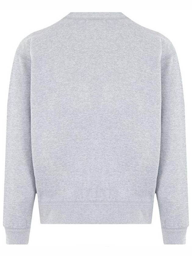 Mikoy Logo Cotton Sweatshirt Grey - ISABEL MARANT - BALAAN 3