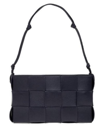 Cassette Mini Shoulder Bag Navy - BOTTEGA VENETA - BALAAN 1