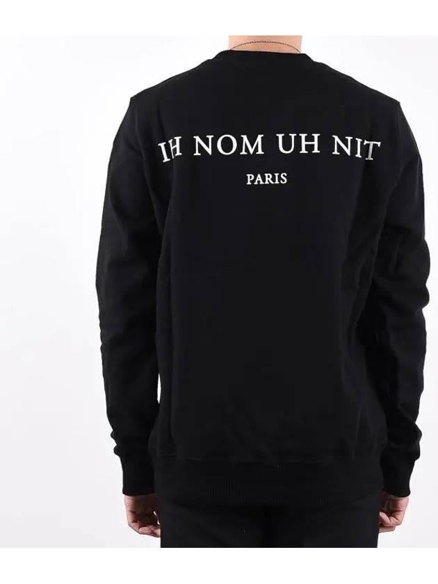 Mask printing sweatshirt black NOM18250 - IH NOM UH NIT - BALAAN 4