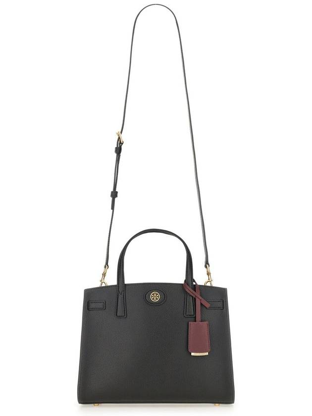 Robinson Small Tote Bag Black - TORY BURCH - BALAAN 3