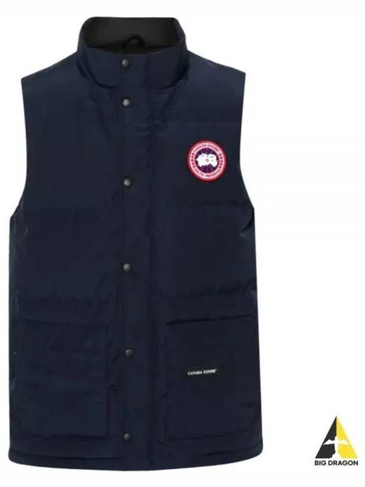 Freestyle Crew Vest Blue - CANADA GOOSE - BALAAN 2