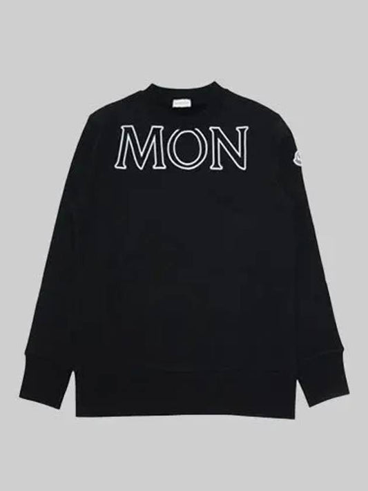 8G00029 809KX 999 Black Women's Sweatshirt - MONCLER - BALAAN 2