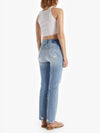 Women s light blue high waist denim pants 10064 259 - MOTHER - BALAAN 2