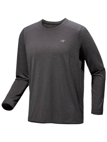 Cormac Crew Neck Long Sleeve T-Shirt Black - ARC'TERYX - BALAAN 2