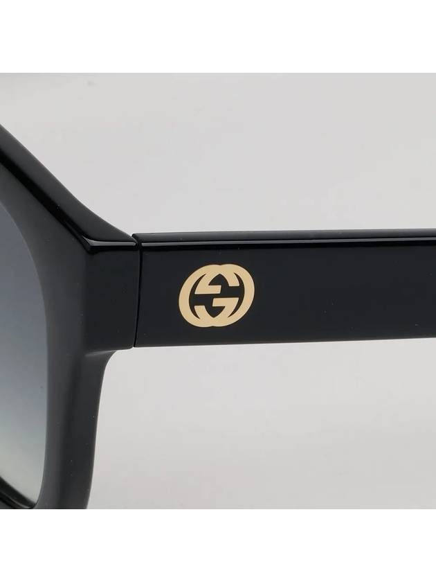 Eyewear Square Frame Sunglasses Black - GUCCI - BALAAN 5