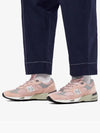 Women's 991 Low Top Sneakers Pink - NEW BALANCE - BALAAN 7