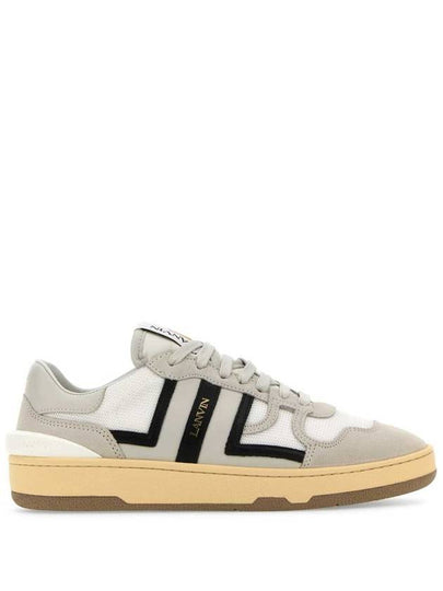 Clay Lace-Up Low Top Sneakers Off-White - LANVIN - BALAAN 2