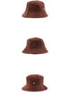 Chunky Multi Cotton Panama Bucket Hat Brown - OUR LEGACY - BALAAN 4