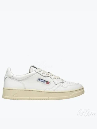 Medalist Leather Low Top Sneakers White - AUTRY - BALAAN 2