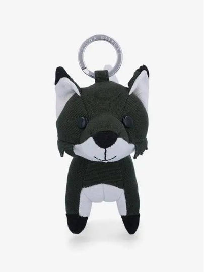 Fox Bag Charm Key Holder Ranger Green - MAISON KITSUNE - BALAAN 2