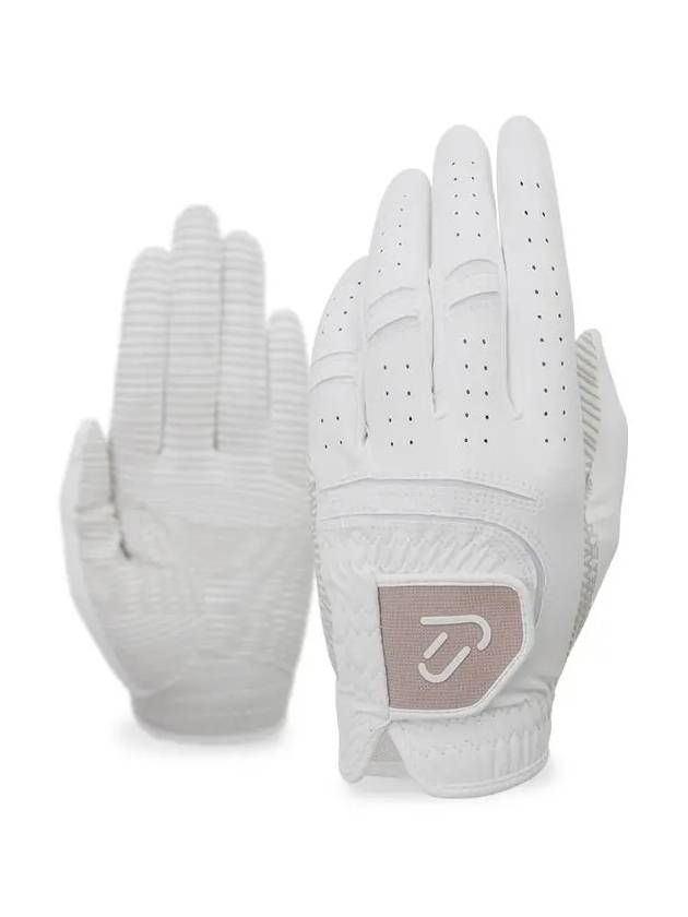 Silicone leather golf gloves IPU4AGV958 WH - IJP DESIGN - BALAAN 3