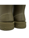 CC Logo Caoutchouc Rain Boots Dark Beige - CHANEL - BALAAN 5