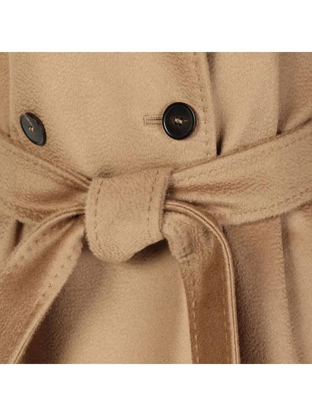 Women's Bcollag Wool Double Coat Camel - MAX MARA - BALAAN 5