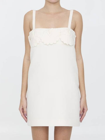 Crepe Couture Short Dress - VALENTINO - BALAAN 1