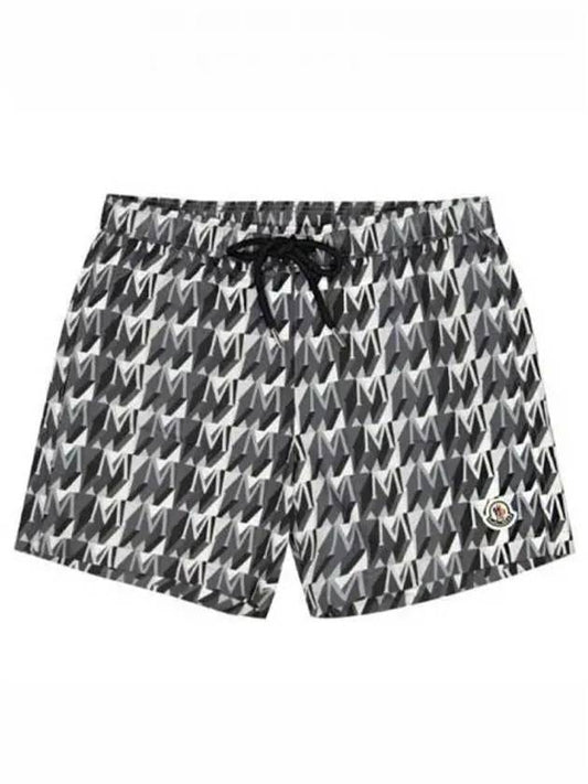 Multi logo swim pants color men s 271322 - MONCLER - BALAAN 1