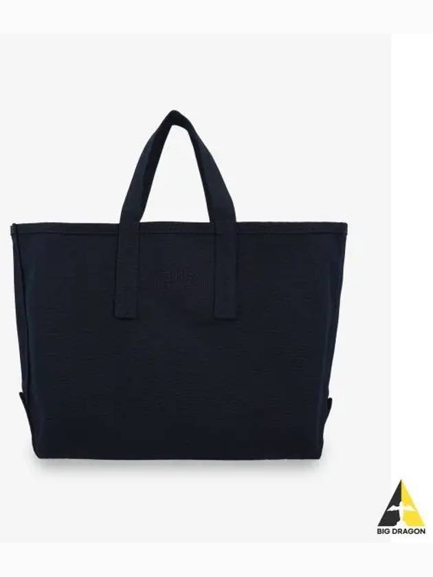 Embroidered Logo Tote Bag Darkest Navy SMALLTOTESN737DARKESTNAVY - STUDIO NICHOLSON - BALAAN 1