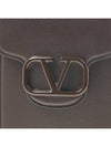 V Logo Phone Calf Leather Cross Bag Fondant - VALENTINO - BALAAN 7