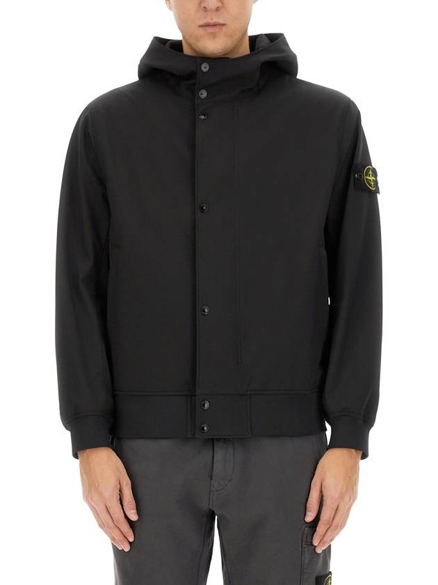 HOODED JACKET - STONE ISLAND - BALAAN 1