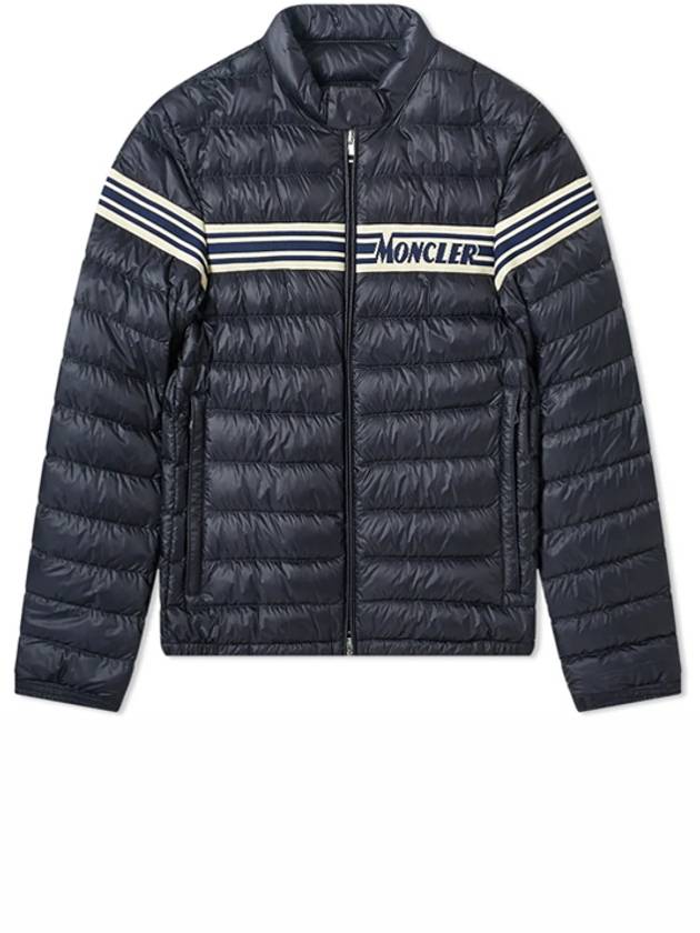 Renald Striped Goose Down Lightweight Padding Navy - MONCLER - BALAAN 2