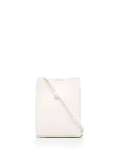 Tangle Smooth Leather Small Cross Bag White - JIL SANDER - BALAAN 2