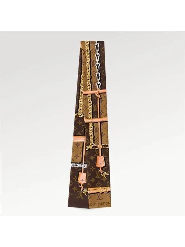 Women's Monogram Confidential Scarf Brown - LOUIS VUITTON - BALAAN 2